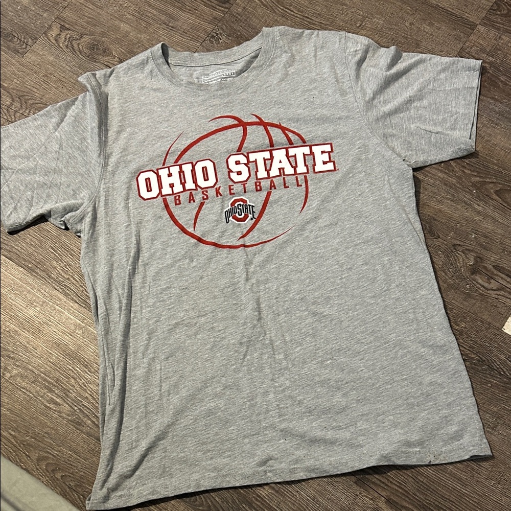 Ohio State Basketball Gray T-Shirt